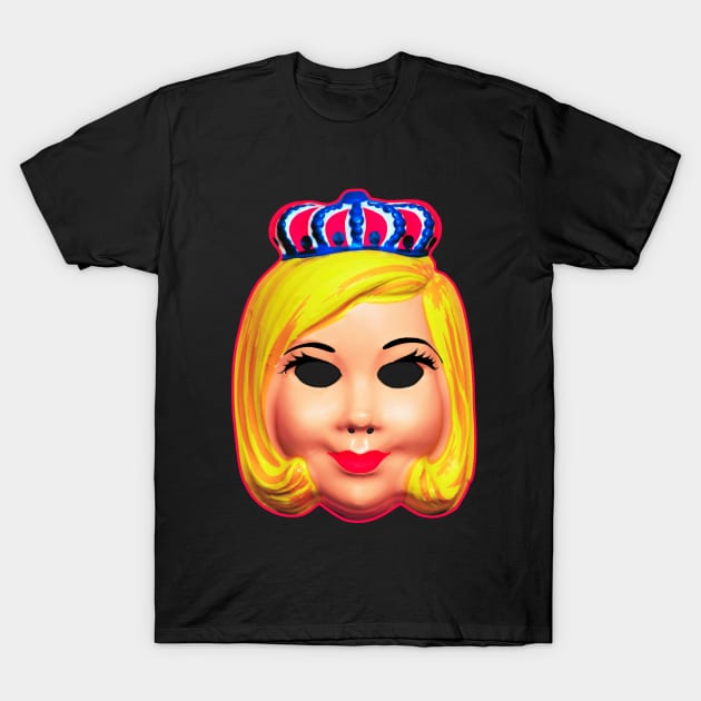 Queen Mask T-Shirt by TJWDraws